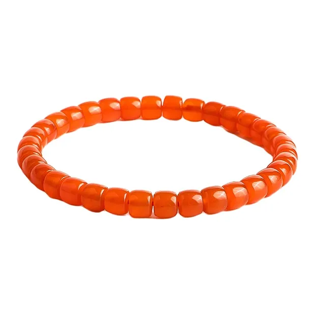 Xifeng Building Southern Red Agate Bracelets Unisex-0