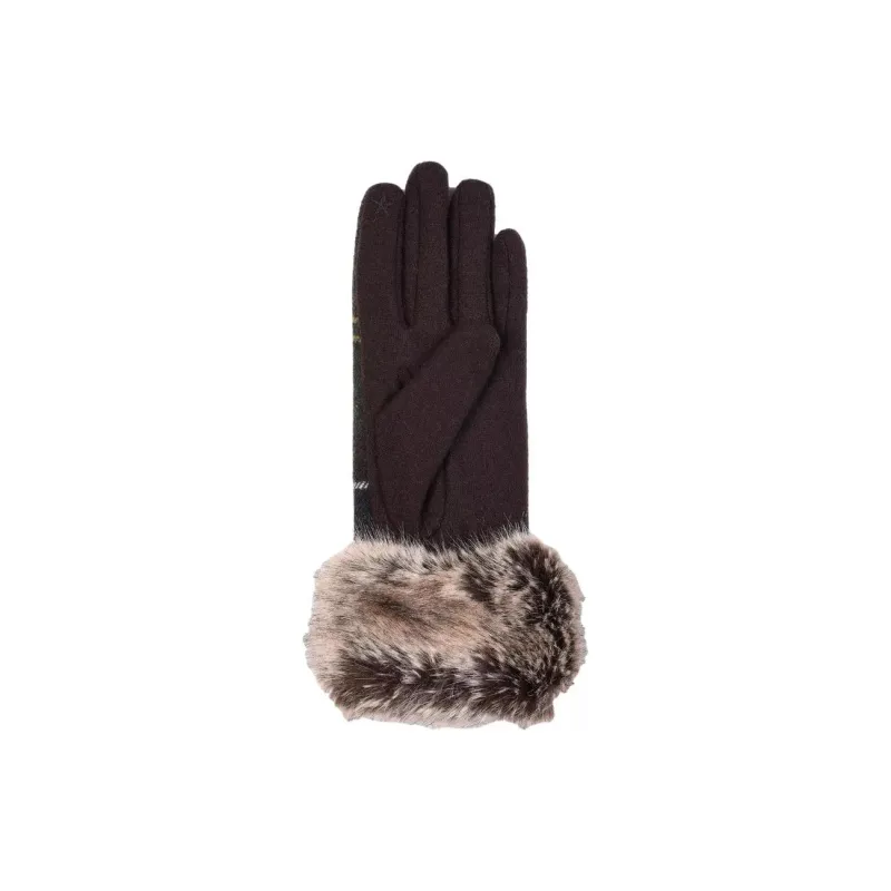 BARBOUR Ridley Tartan Gloves-1