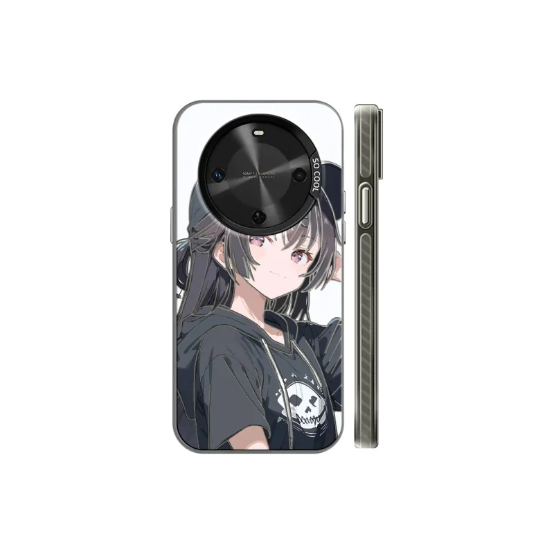 MANQIN Acrylic Material Anime Shuou Yuki Protective Sleeve Impact Resistant Phone Cases Compatibility With MVMOM 30-5
