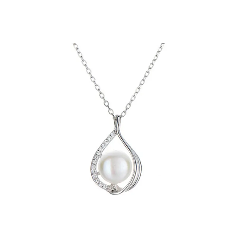 Old Fu Gold Pearl Necklaces Women's-0
