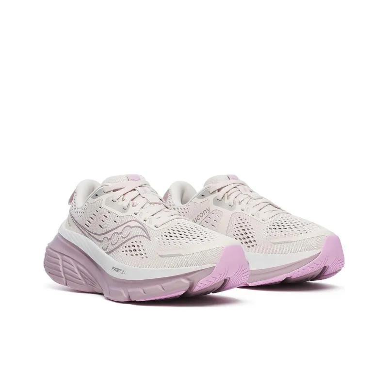 Saucony Cushioning Breathable Support Low Top Casual Running Shoes Women's Beige-3