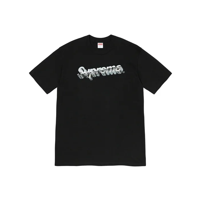 Supreme Chrome Logo Tee-2