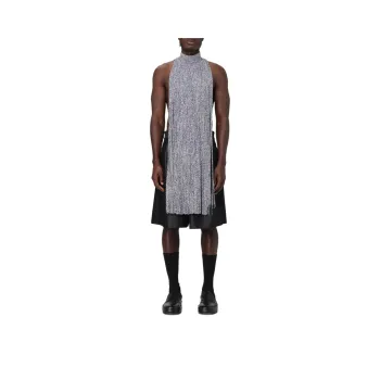 Burberry Tank Tops Men's Silver