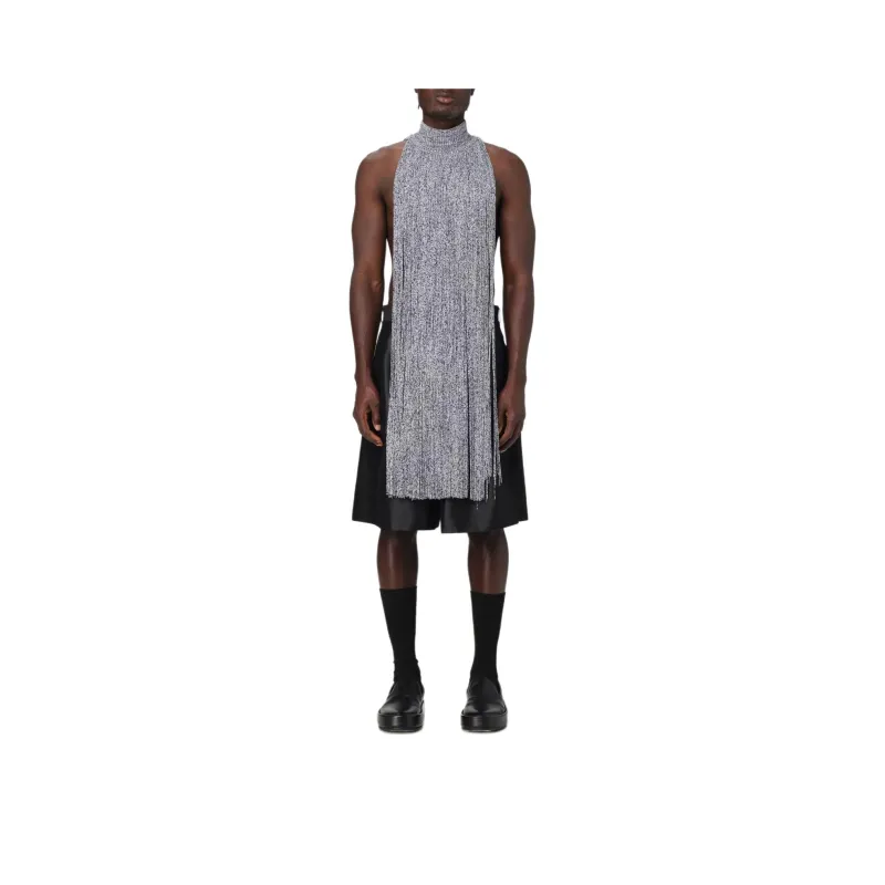 Burberry Tank Tops Men's Silver-0