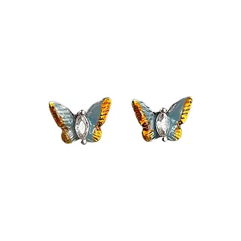 QIANFANGDAHUANGYE Zircon S925 Sterling Silver Stud Earrings Women's