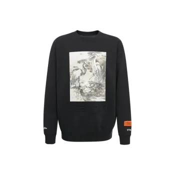HERON PRESTON Sweatshirts Men Black