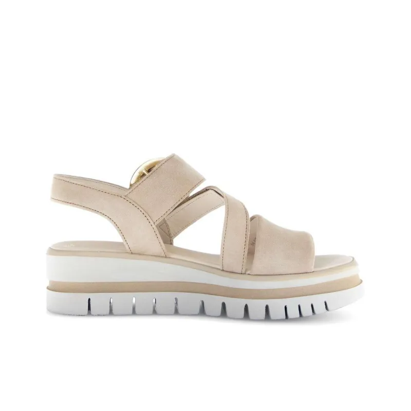 Gabor Fashion Strap Sandals 5.5cm Women's Light Umber-2