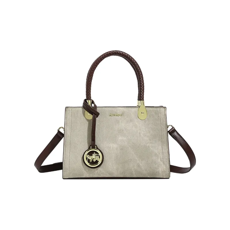 H YXIANG Microfiber Synthetic Leather Handbag Women's Green-0