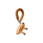 Plush Brown Hot Dog Pendant-Lanyard