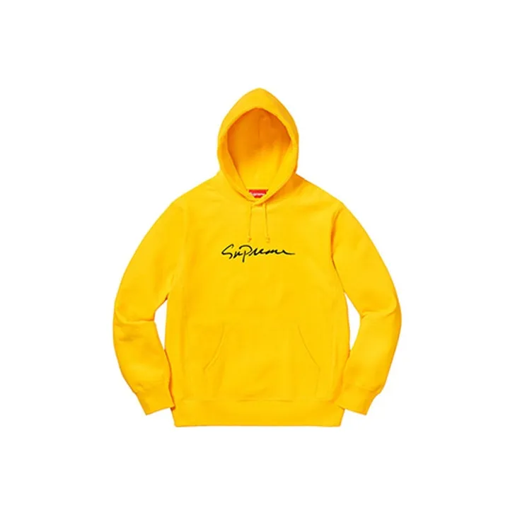 Supreme Classic Script Hooded Sweatshirt-0
