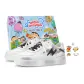 White+Random Drip Plastic 2 Pcs