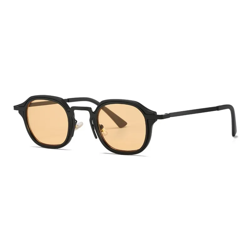 NOME Plastic Metal Square Sunglasses Unisex-4