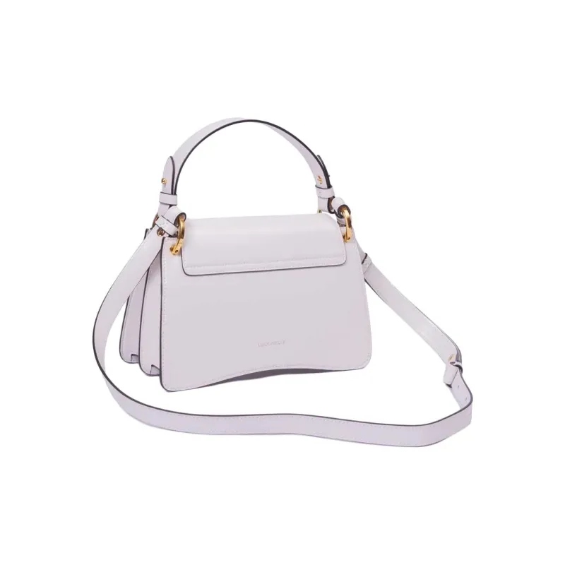 COCCINELLE C me Leather One Shoulder Handbag Trumpets Women's White-1