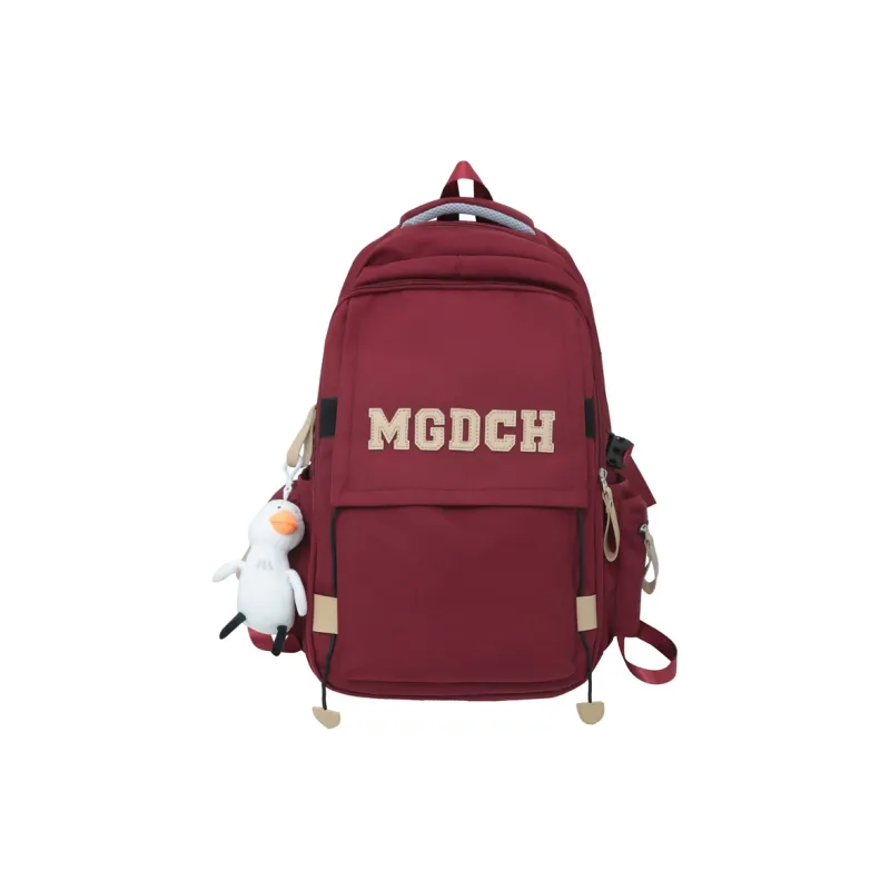 H YXIANG Nylon Backpack Regular Unisex Multicolor-5