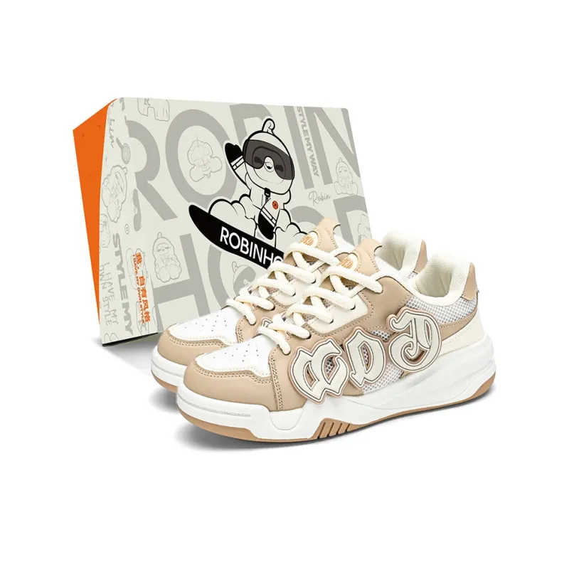 ROBINHOOD Coverage Impact Resistance Abrasion Resistant Breathable Low Top Skateboard Shoes Men's-12