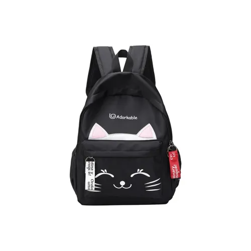 URBAN FOREST Nylon Backpack Regular Unisex Black/Pink/Red/Green