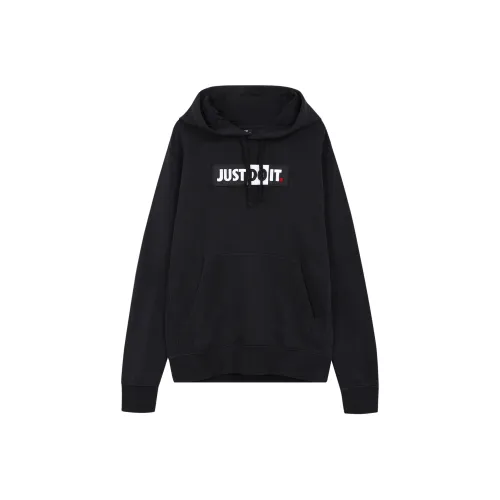 Nike Sportswear Men's Logo Just Do It Hoodie Black