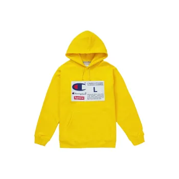 Supreme Champion Label Hooded Sweatshirt