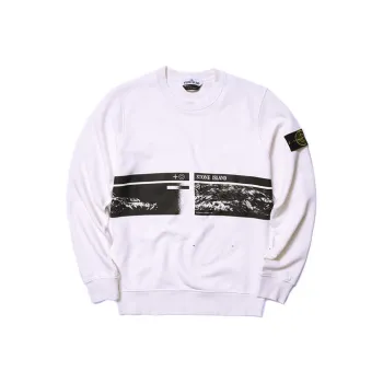 STONE ISLAND Sweatshirt Men's White