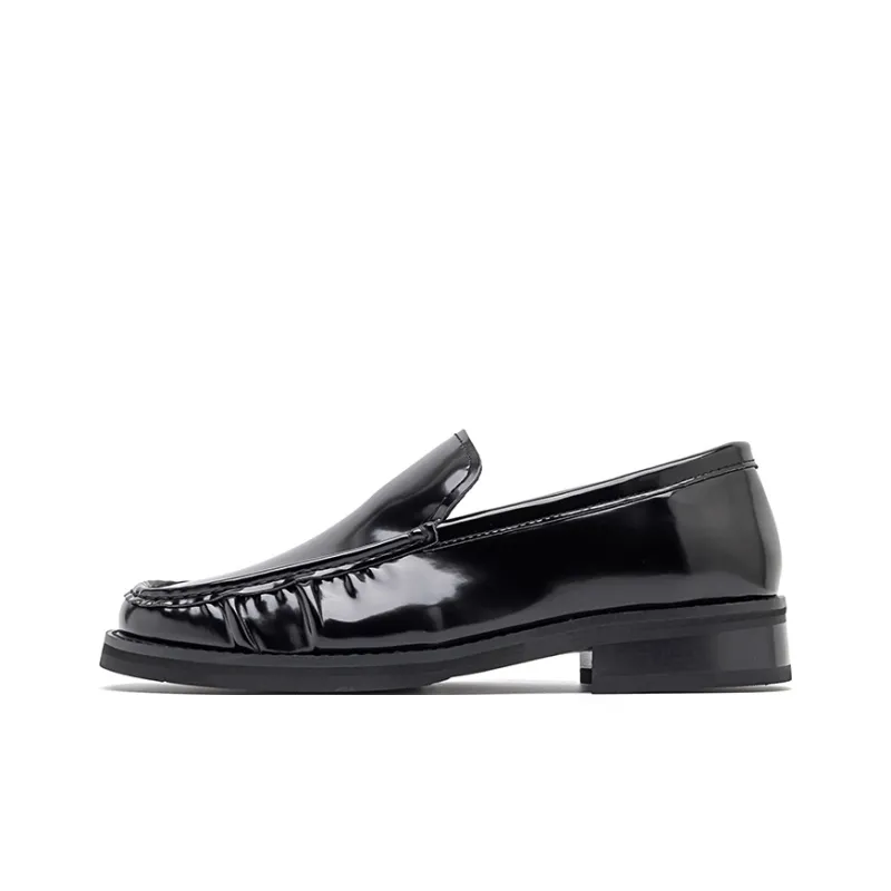 LUOMAIKE Loafers Men Black-0