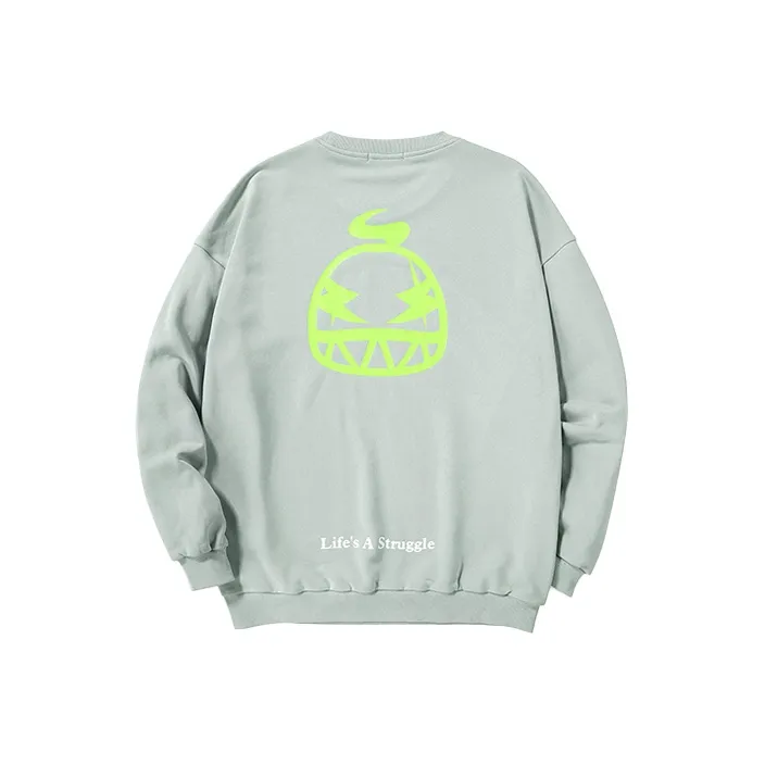 GENANX Crew Neck Loose Fit Regular Sweatshirt Unisex-14