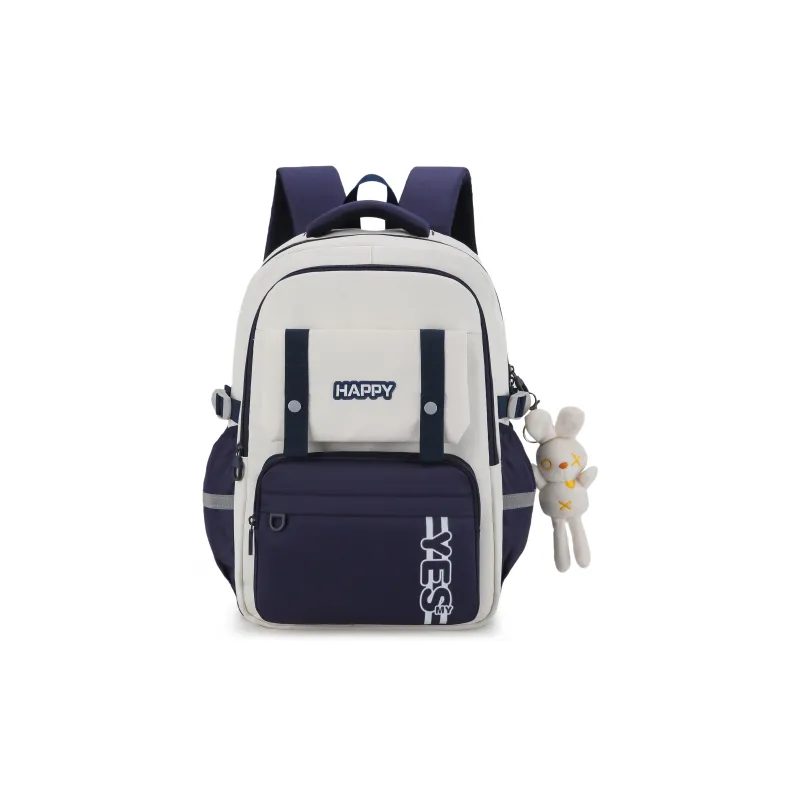 Deli Bear Water Resistant And Wear Resistant Fabric Backpack Unisex Multicolor-2