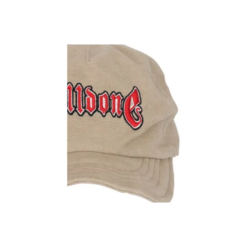 WE11DONE   Baseball Caps Unisex Khaki-1