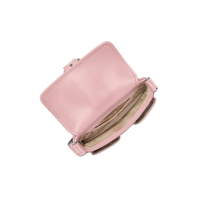 MICHAEL KORS Colby Leather Shoulder Bag Medium Size Women's Pink-2
