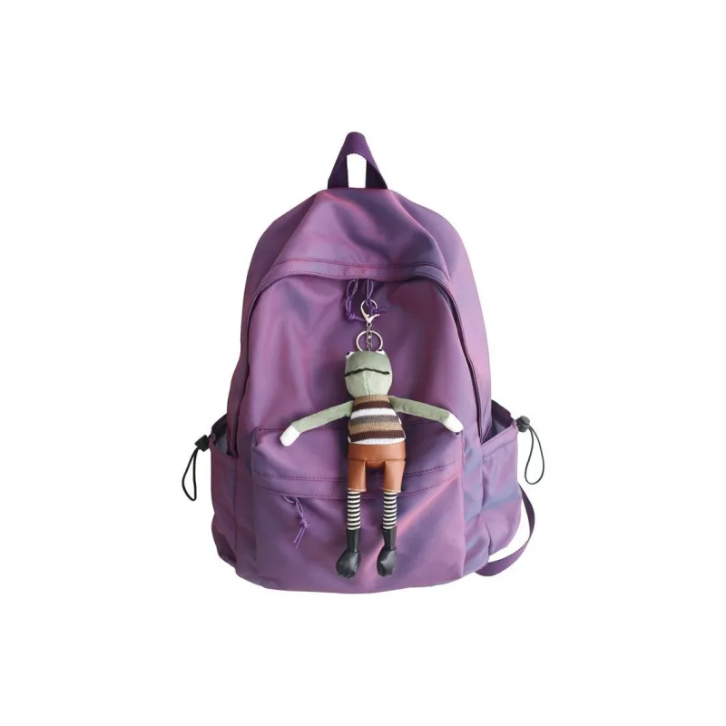 H YXIANG Nylon Backpack Regular Unisex Multicolor-4