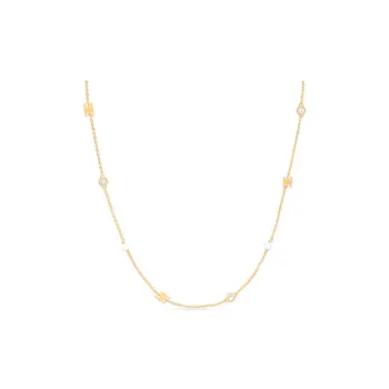 CELINE Brass Necklaces Women's Gold