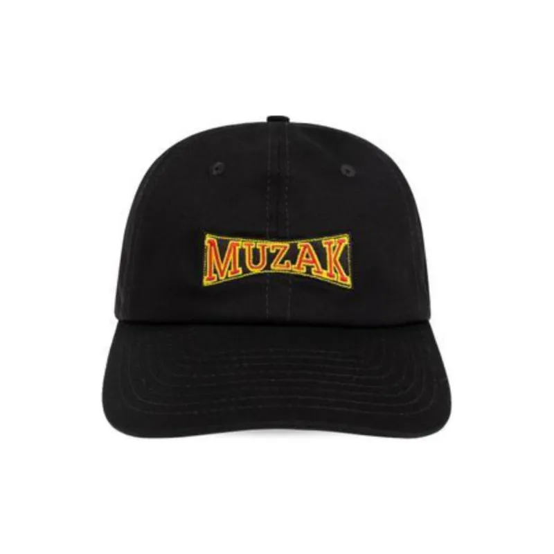 BALLY X Dj Leo Mas Muzak Embroidery Curved Peak Cap-0