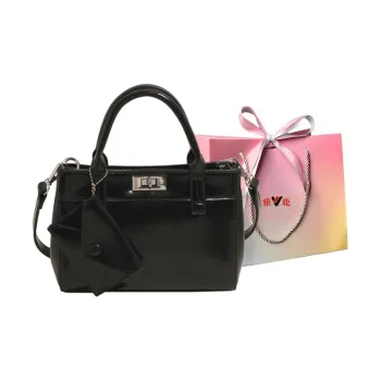 Yalu PU Handbag, Shoulder Bag, Crossbody Bag Regular Women's Black/Pink/Silver/White