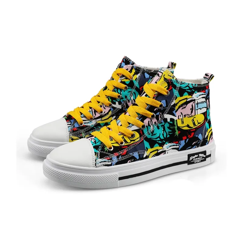 ROBINHOOD Coverage Cushioning Impact Resistance Abrasion Resistant High Top Skateboard Shoes Women's-3
