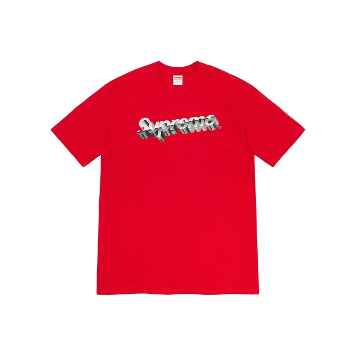Supreme Chrome Logo Tee-8