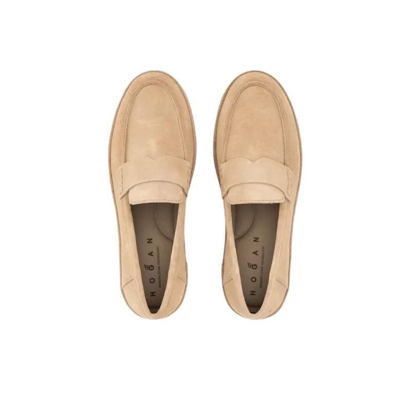 HOGAN Almond Toe Loafers Women's-3