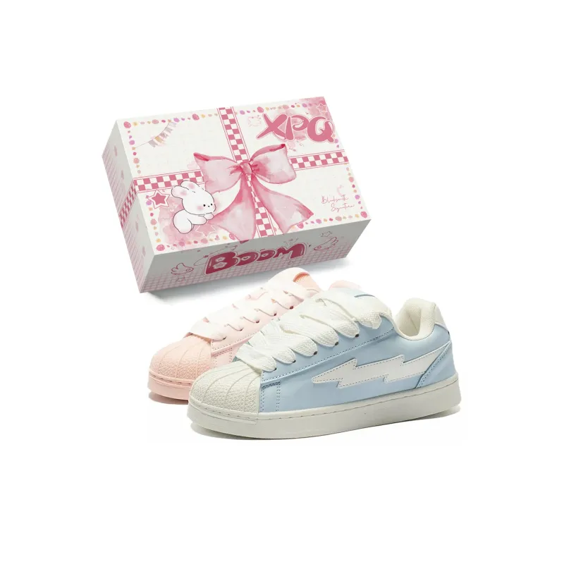 XPQ Wrapping Wear Resistant And Non Slip Low Top Skateboard Shoes Unisex-18