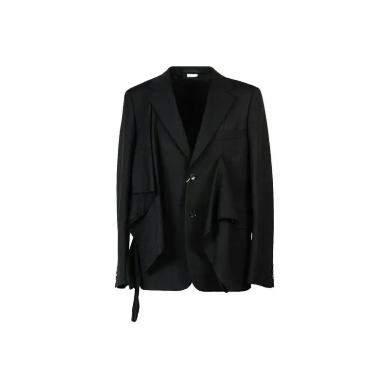 Comme Des Garcons Fabric Accents Formal Jacket-0