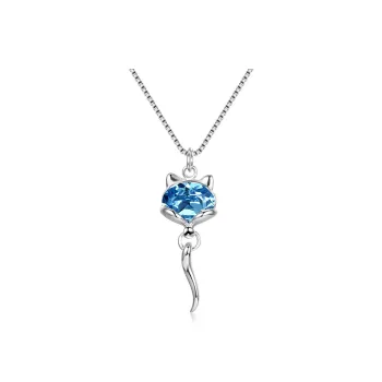 CENTURY&KINDLE S925 Silver Necklaces Women's