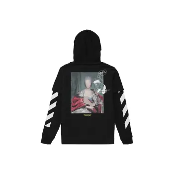 OFF WHITE Diag Mariana Hooded T Shirt