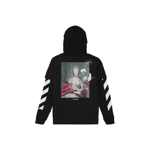 OFF WHITE Diag Mariana Hooded T Shirt