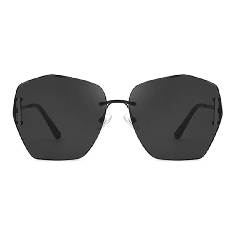 NOME Metal Irregular Shape Sunglasses Unisex-1