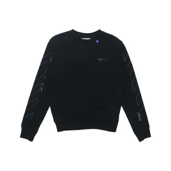OFF WHITE Unfinished Arrow 3M Crewneck Sweatshirt
