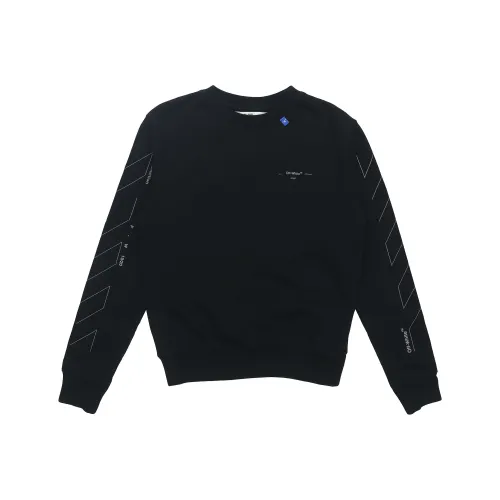 OFF WHITE Unfinished Arrow 3M Crewneck Sweatshirt