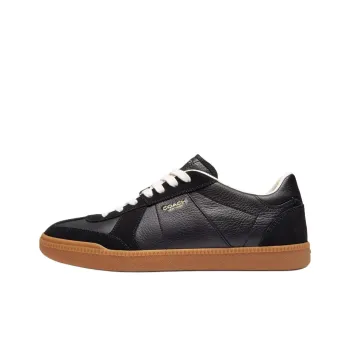 COACH Ellis Low Top Skateboard Shoes Women's Black