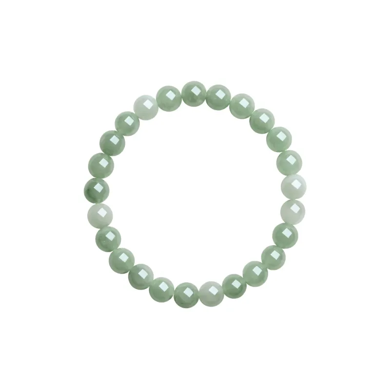 ZHOU LIU FU Bean Type Beaded Bracelet With Round Beads In Chinese Style Women's-1