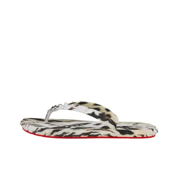 Christian Louboutin Loubi Flip Flops