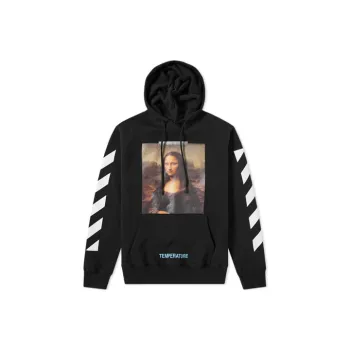 OFF WHITE Mona Lisa Series Sweatshirt Men's Black