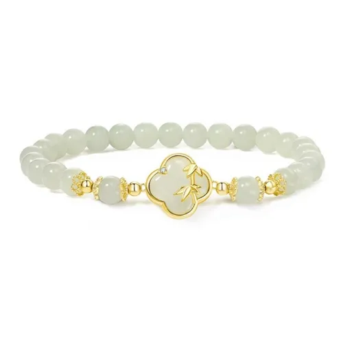 SHARK BABY Bracelets Green Jade Women's