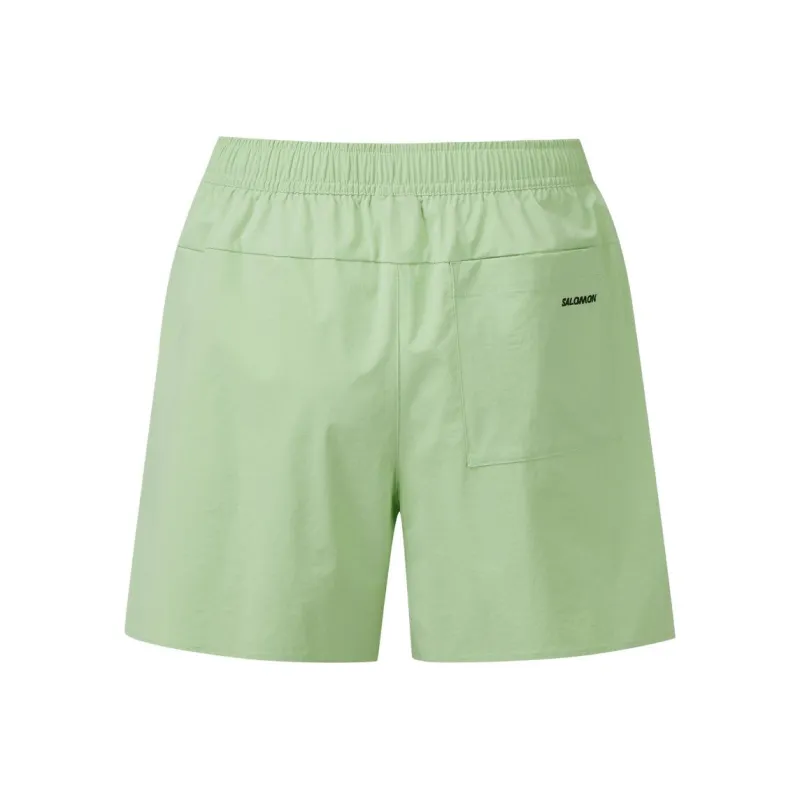 SALOMON Casual Shorts Unisex Melon Green-1