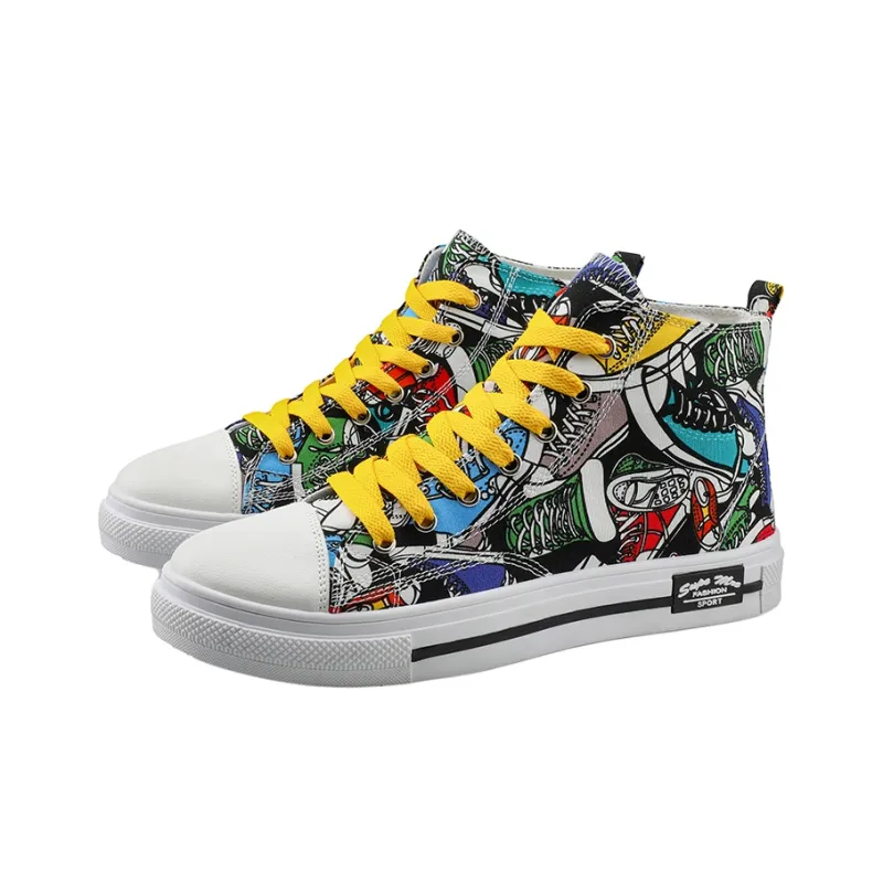 ROBINHOOD Coverage Cushioning Impact Resistance Abrasion Resistant High Top Skateboard Shoes Women's-8